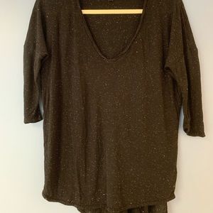 3/4 sleeve shirt express